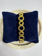 Textured Circles Golden Kada